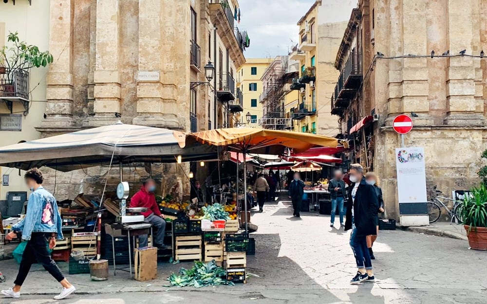 palermo mercato del capo centro storico