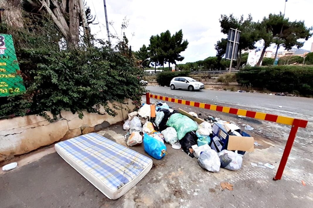 spazzatura rifiuti palermo cds