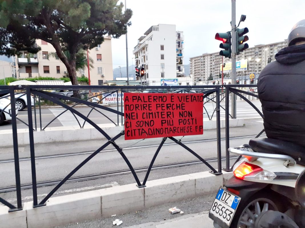 crisi cimiteri Palermo bare Rotoli cds